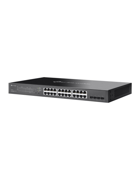 Tp-Link Omada Sg2428Lp Łącza Sieciowe Zarządzany L2/L2+ Gigabit Ethernet (10/100/1000) Obsługa Poe Szary