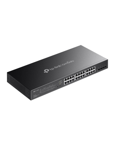 Tp-Link Omada Sg2428Lp Łącza Sieciowe Zarządzany L2/L2+ Gigabit Ethernet (10/100/1000) Obsługa Poe Szary