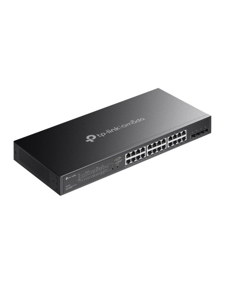 Tp-Link Omada Sg2428Lp Łącza Sieciowe Zarządzany L2/L2+ Gigabit Ethernet (10/100/1000) Obsługa Poe Szary