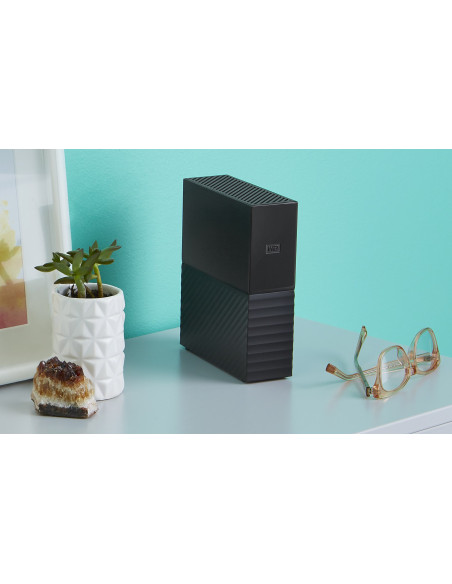 Dysk Zewnętrzny Hdd Wd My Book (8Tb  3.5"  Usb 3.2 Gen 1  Usb 3.0  Wdbbgb0080Hbk-Eesn)