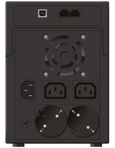 Power Walker Ups Line-In Vi 2200 Sh 2200Va, 2X Schuko+2X Iec C13, Rj11/45, Usb