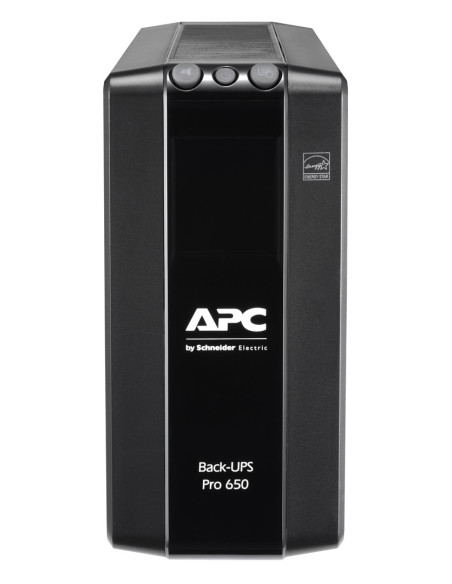 Apc Back Ups Pro Br 650Va, 6 Outlets, Avr, Lcd Interface