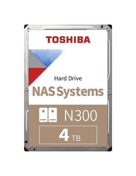 Toshiba N300 Nas Dysk Twardy 4 Tb 7200 Rpm 256 Mb 3.5" Serial Ata Iii