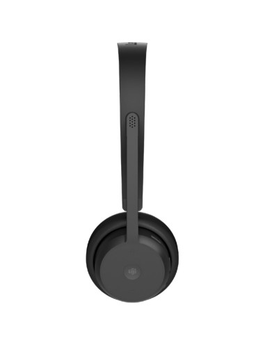 Lenovo Wireless Voip Headset Zestaw Słuchawkowy Bezprzewodowy Opaska Na Głowę Biuro/Centrum Telefoniczne Bluetooth Czarny