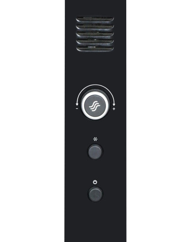 Grzejnik Konwekcyjny Mill Sg2000Led Black