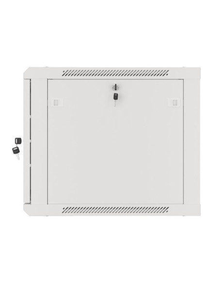 Lanberg Szafa Wisząca Rack 19" 9U 600X600 Drzwi Metalowe Szara (Flat Pack) Wf01-6609-00S