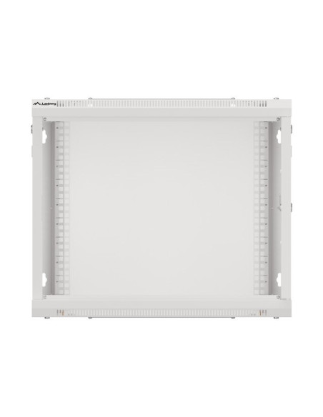 Lanberg Szafa Wisząca Rack 19" 9U 600X600 Drzwi Metalowe Szara (Flat Pack) Wf01-6609-00S
