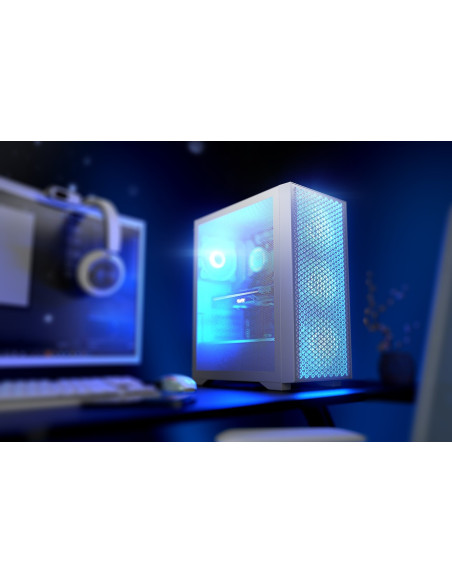 Logic Obudowa Dart Pro Argb Midi Usb Type-C Biała