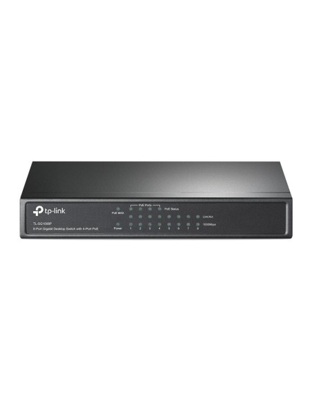 Switch Tp-Link Tl-Sg1008P (8X 10/100/1000Mbps) Poe 8Xge, 4Xpoe, Metalowy