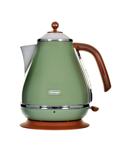 Czajnik Elektryczny Delonghi Icona Vintage Kbov 2001.Gr (2000W 1.7L  Kolor Oliwkowy)