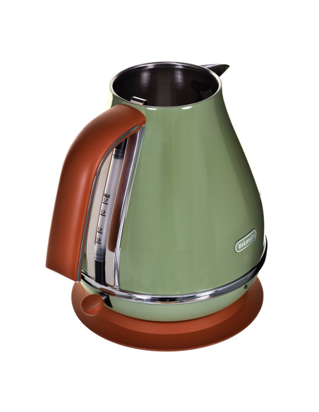 Czajnik Elektryczny Delonghi Icona Vintage Kbov 2001.Gr (2000W 1.7L  Kolor Oliwkowy)
