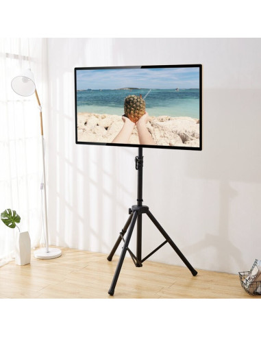 Techly Stojak Podłogowy Tripod Przenośny Tv Led/Lc