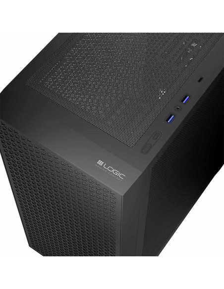 Logic Obudowa Dart Pro Midi Usb Type-C Czarna
