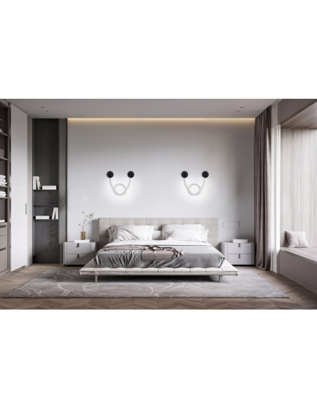 Lampa Ścienna Led Activejet Aje-Camelia Nw