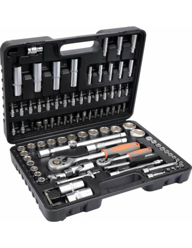 Zestaw Kluczy Sthor T58687 94 Elementów 1/2", 1/4