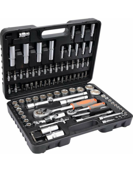 Zestaw Kluczy Sthor T58687 94 Elementów 1/2", 1/4