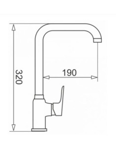 Bateria Pyramis Silvio Granit Beż Piaskowy 090923338 Kuchenna Beżowa 2