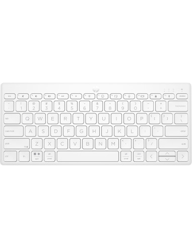 Klawiatura Hp 350 Compact Multi-Device Bluetooth Keyboard Bezprzewodowa Biała 692T0Aa