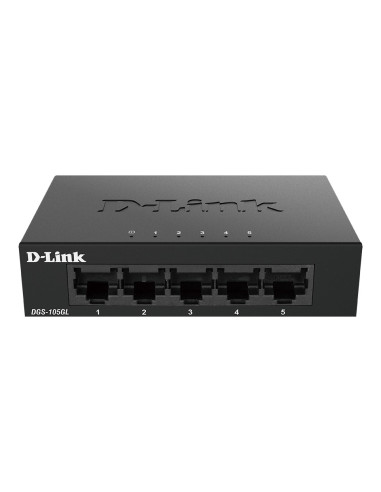 D-Link Dgs-105Gl/E 5-Port Gigabit Ethernet Metal Ho