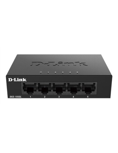 D-Link Dgs-105Gl/E 5-Port Gigabit Ethernet Metal Ho