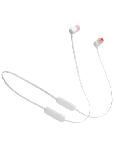 Słuchawki Jbl Tune 125Bt (Białe, Bezprzewodowe, Douszne)