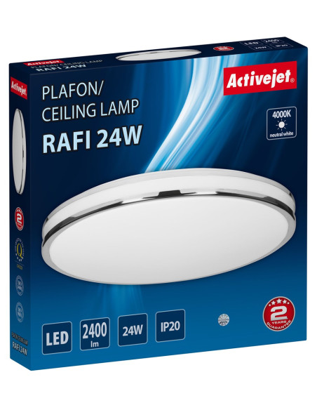 Plafon Led Activejet Aje-Rafi 24W