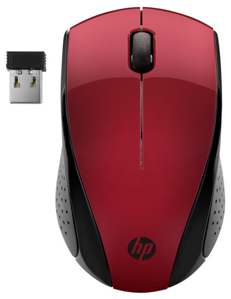 Mysz Hp Wireless Mouse 220 Sunset Red Bezprzewodowa Czerwona 7Kx10Aa
