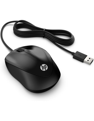 Mysz Hp 1000 Wired Optical Mouse With 3 Buttons And 1000 Dpi Przewodowa Czarna 4Qm14Aa