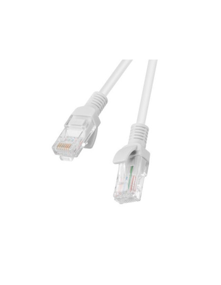 Patchcord Kat.6 Utp 1.5M Szary Fluke Passed Lanberg 10-Pack