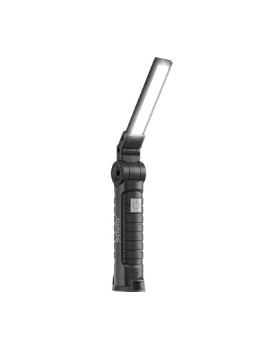 Savio Lampa Warsztatowa Akumulatorowa Cob Led 3W, Usb, 150 Lm, Składana, Z Magnesem, Fl-03