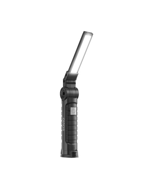 Savio Lampa Warsztatowa Akumulatorowa Cob Led 3W, Usb, 150 Lm, Składana, Z Magnesem, Fl-03