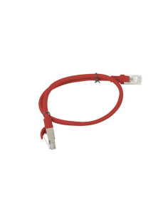 Patchcord Kat.6 Utp 0.5M Czerwony Fluke Passed Lanberg 10-Pack 2