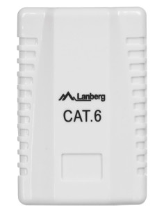 Gniazdo Natynkowe Lanberg Ou6-0001-W (Rj-45  Kat. 6  Utp  Kolor Biały) 2