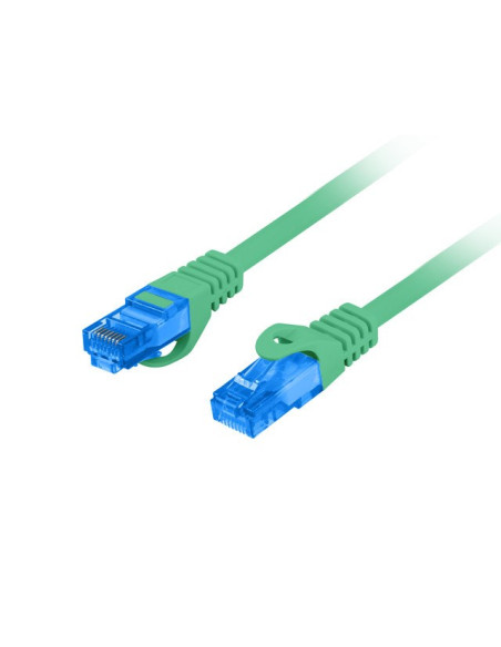 Lanberg Patchcord S/Ftp Kat.6A 0.5M Zielony Lszh Cca (Fluke Passed) Pcf6A-10Cc-0050-G