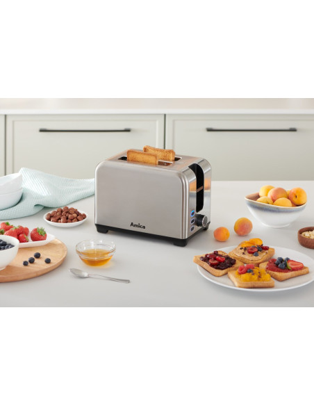 Toster Amica Tf 3043 Retro Inox