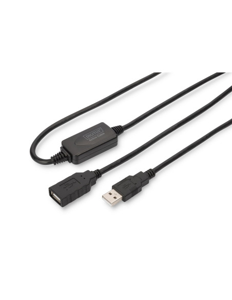 Kabel Digitus Da-73101 (Usb M - Usb F  15M  Kolor Czarny)
