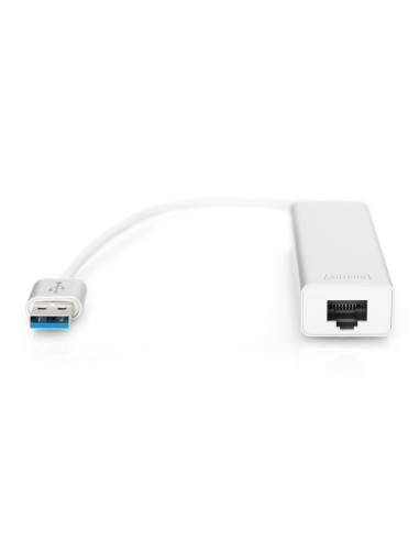 Hub 3-Portowy Usb 3.0 Superspeed Z Langigabit Lan Adapter, Aluminium