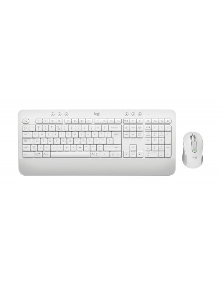 Logitech Signature Mk650 Combo For Business Klawiatura Dołączona Myszka Biuro Bluetooth Qwertz Niemiecki Biały