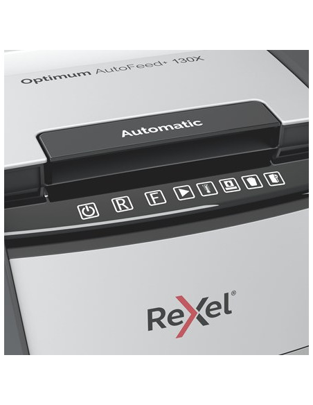Rexel Niszczarka Optimum Autofeed+ 130X, (P-4), 130 Kartek, 44 L Kosz