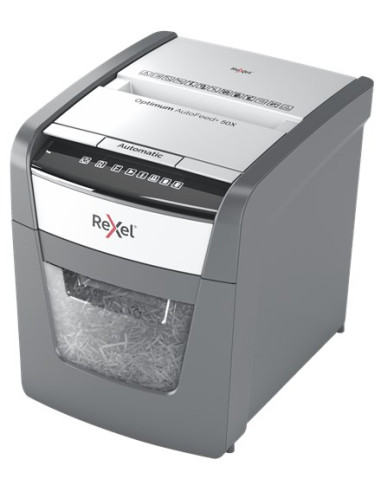 Rexel Niszczarka Optimum Autofeed+ 50X, (P-4), 50 Kartek, 20 L Kosz