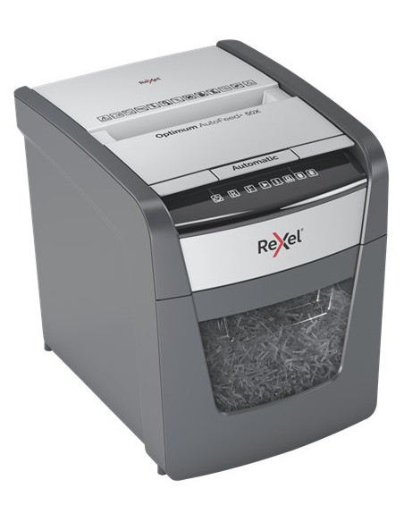 Rexel Niszczarka Optimum Autofeed+ 50X, (P-4), 50 Kartek, 20 L Kosz