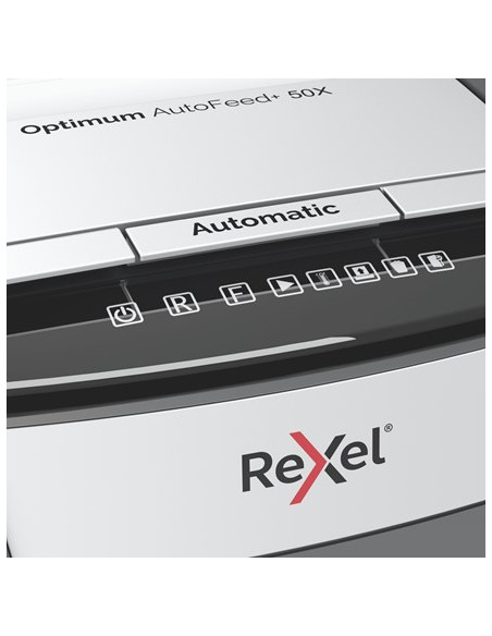 Rexel Niszczarka Optimum Autofeed+ 50X, (P-4), 50 Kartek, 20 L Kosz