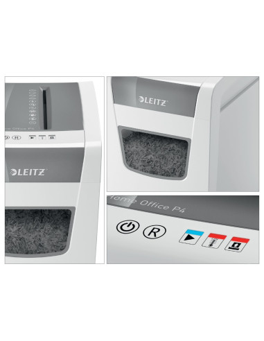 Leitz Niszczarka Iq Home Office Slim P4, 10 Kartek,  23 L Kosz