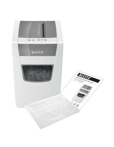 Leitz Niszczarka Iq Home Office Slim P4, 10 Kartek,  23 L Kosz