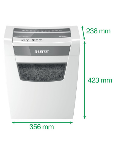 Leitz Niszczarka Iq Home Office P4, 10 Kartek, 23 L Kosz