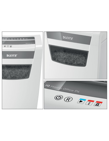 Leitz Niszczarka Iq Home Office P4, 10 Kartek, 23 L Kosz