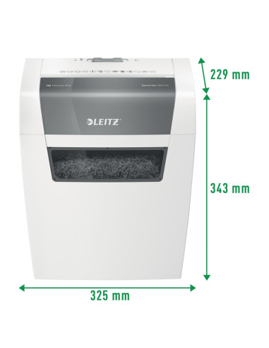 Leitz Niszczarka Iq Home, P4, 6 Kartek, 15 L Kosz