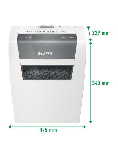 Leitz Niszczarka Iq Home, P4, 6 Kartek, 15 L Kosz