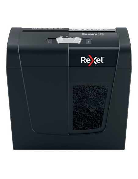 Rexel  Niszczarka Secure X6, (P-4), 6 Kartek, 10 L Kosz