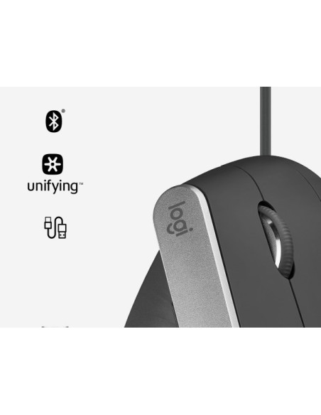Mysz Logitech Mx 910-005448 (Optyczna  4000 Dpi  Kolor Czarny)
